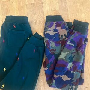 Polo by Ralph Lauren Pattern Joggers & Camo Joggers - Bundle